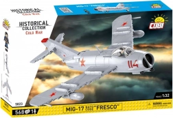 MiG-17 z Historycznej kolekcji COBI model