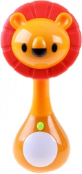 Interaktywna dźwiękowa grzechotka dla niemowląt koala – Lew