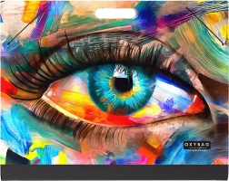 Teczka na rysunki A4 PICASSO Oko z gumką