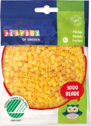 Żółte koraliki do prasowania Playbox 1000 szt.