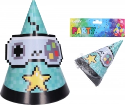 Imprezowe czapeczki GRA 15 cm (6 szt.)