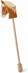 Bigjigs Toys drewniany konik na kiju
