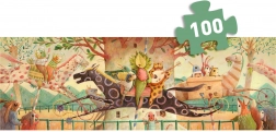 Panoramiczne puzzle DJECO Cudowna Przejażdżka 100 elementów