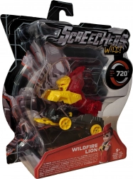 Screechers Wild transformujące pojazd Wildlife Lion – czerwony lew