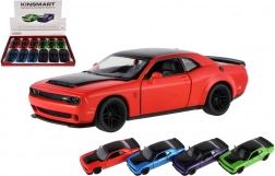 Metalowy model samochodu Kinsmart Dodge Challenger SRT Demon 170 (2023) 13 cm z napędem typu pull-back