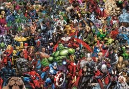 Kolekcjonerskie puzzle 1000 elementów Compact Puzzle Marvel