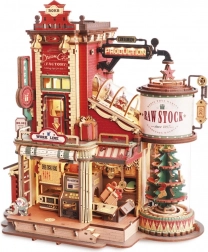 Magiczna Drewniana Układanka - Fabryka Prezentów - Skrzynka Muzyczna