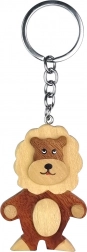 Drewniany brelok Lew stojący