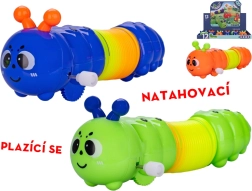 Wesoła gąsienica na kluczyk dla najmłodszych