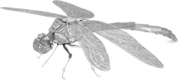 3D metalowy model Ważka