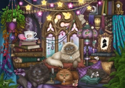 Puzzle Koty i Kanapa 1000 elementów