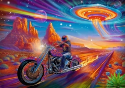 puzzle 1000 elementów dreamscapes: szalona jazda