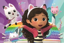 Puzzle mini 54 elementy Koci domek Gabi TREFL