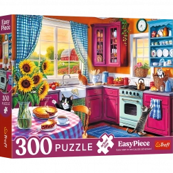 Puzzle 300 elementów EasyPiece – Poranek w kuchni