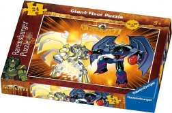 Puzzle podłogowe 24 elementy – GORMITI w akcji (Ravensburger)