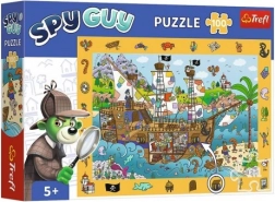 Puzzle obserwacyjne SPY GUY – piracki statek, 100 elementów