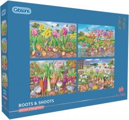 Gibsons puzzle Korzenie i pędy 4×500 elementów