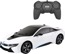 RC auto BMW i8 1:18 białe