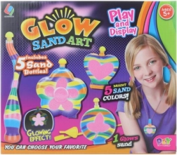 Zestaw do tworzenia buteleczek ze świecącym piaskiem – kreatywny zestaw dla dzieci