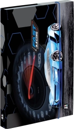 Pudełko na zeszyty A5 z motywem auta