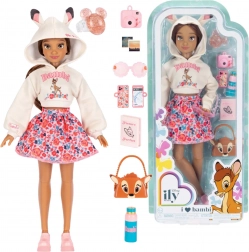Disney ILY 4Ever modna lalka z motywem Bambi i zestawem akcesoriów 30 cm