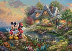 Puzzle Milusińscy MICKEY I MINNIE 1000 elementów