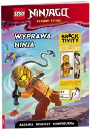 LEGO NINJAGO: wyprawa ninja – interaktywna książka z minifigurką Arina