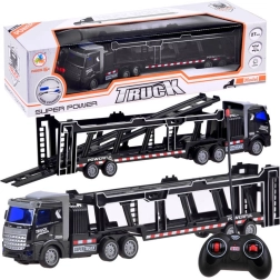 Zdalnie sterowana ciężarówka z naczepą