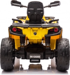 Dziecięcy quad Can-Am Outlander ATV żółty