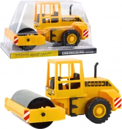 Dziecięcy walec drogowy z obrotowym i przegubowym wałem