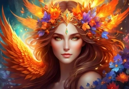 Puzzle Tajemnicza Kobieta 1000 Elementów