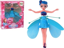 Magiczna latająca wróżka Niebieska ręcznie sterowana lalka