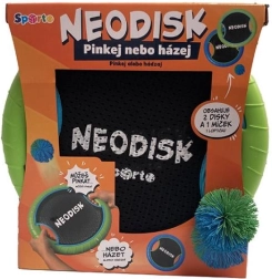 Neodisk Sporto - zabawna gra w rzucanie i łapanie z piłeczką