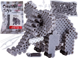 Koraliki do prasowania 3D – słonik w saszetce