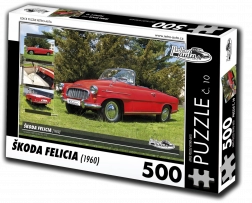Puzzle Retro-auta Škoda Felicia 1960 – 500 elementów