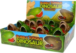 Gniotkowy dinozaur z bąbelkowym językiem