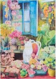 RoboTime puzzle Kocia ogród 1000 elementów