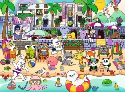 Puzzle Magiczne Wybrzeże XXL 150 elementów RAVENSBURGER