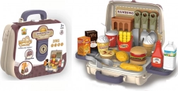 Zestaw hamburgerowy z praktycznym kuferkiem