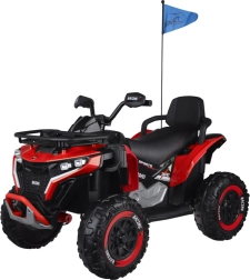 Dziecięcy quad na baterie 4x4 czerwony