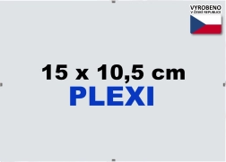 Rama Euroclip 15×10,5 cm z plexi