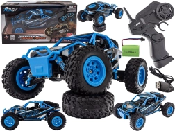 Zdalnie sterowany desert truck 4WD 2,4 GHz 1:24 niebieski – 1 szt.