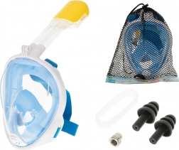 Pełnotwarzowa maska do snorkelingu L/XL niebieska