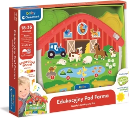 Clementoni Baby Edukacyjny Pad Farma