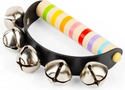 Dzwoneczki z drewnianą rączką BIGJIGS TOYS