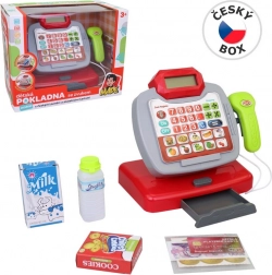 Kasa na baterie z czeskim designem 20 cm