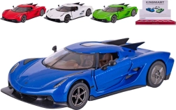 Kinsmart Koenigsegg Jesko Absolut metalowy model auta z napędem pull-back