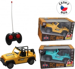Auto Jeep zdalnie sterowane - czarne
