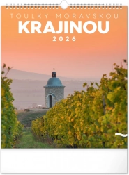 Ścienny kalendarz Wycieczki po Morawach 2026