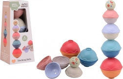 Układane kulki z bioplastiku HAPPY WORLD